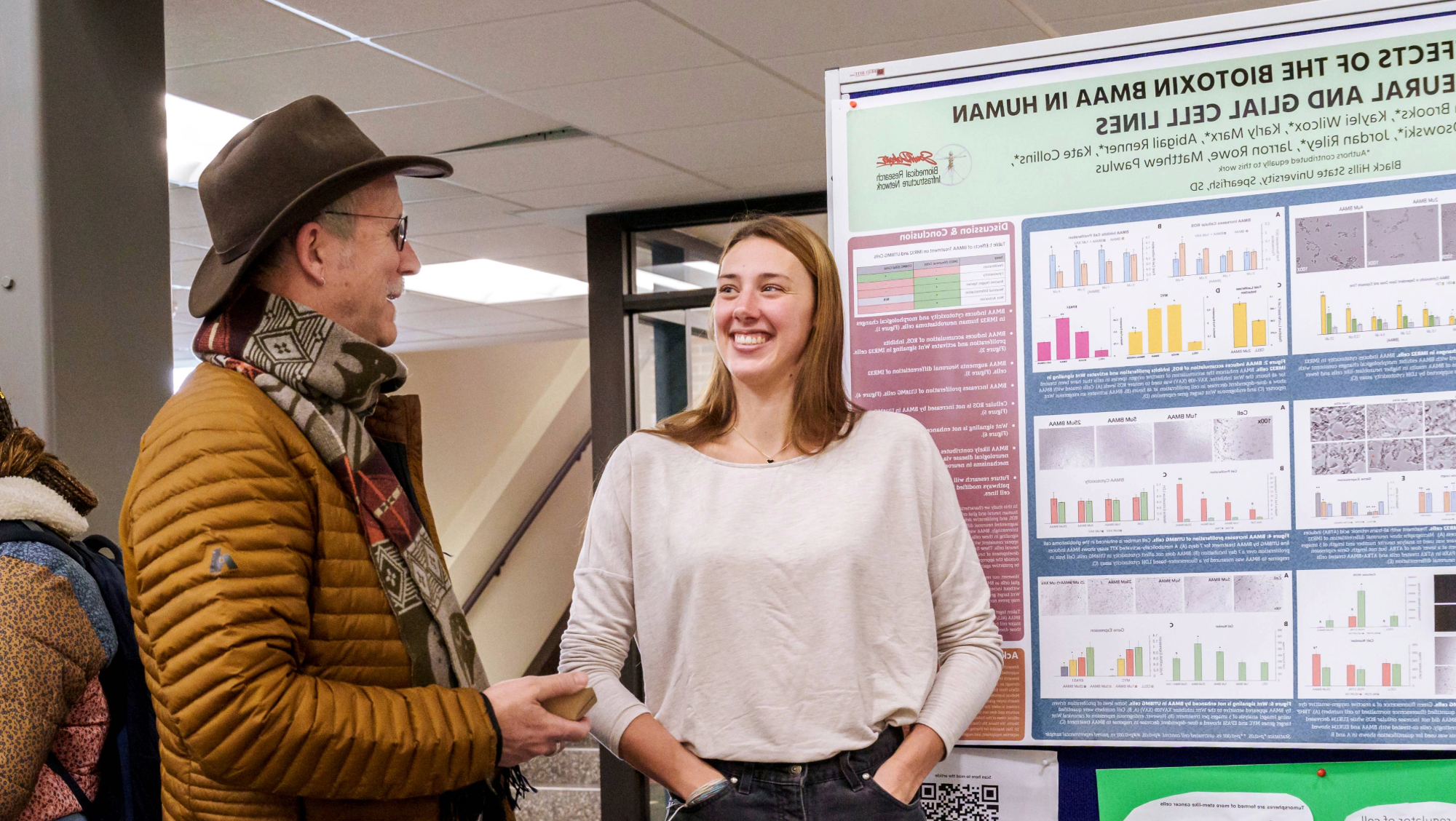 Research poster presentations at BHRS